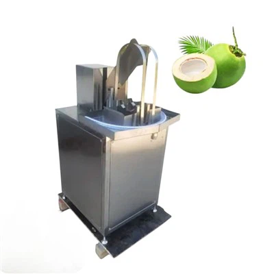 Hanner Cnau Coco-Echdynnwr Dŵr wedi'i dorri