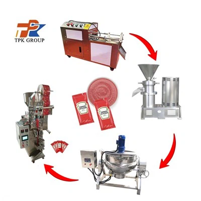 Llinell Gynhyrchu Gludo Tomato